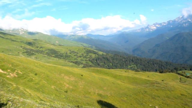 Красивое видео (Альпийские луга Сочи) смотреть онлайн