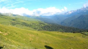 Красивое видео (Альпийские луга Сочи)