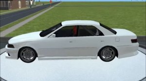 Sims 2 Car Conversion by VoVillia Corp. - 1997 Toyota Mark II Kazama Tuned