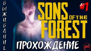 SONS Of The FOREST - ВЫЖИВАЮ - КРУШЕНИЕ #1 @Z-B-G