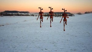 СИРЕНОГОЛОВЫЕ в РЕАЛЬНОЙ ЖИЗНИ!  Егорка и Мама убегают и прячутся от СЕРЕНОГОЛОВОГО