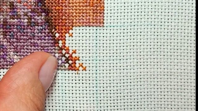 Процесс вышивки крестом?////Ссылка на Яндекс Дзен в описании