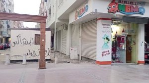 Пешеходная улица Шери стрит в Хургаде