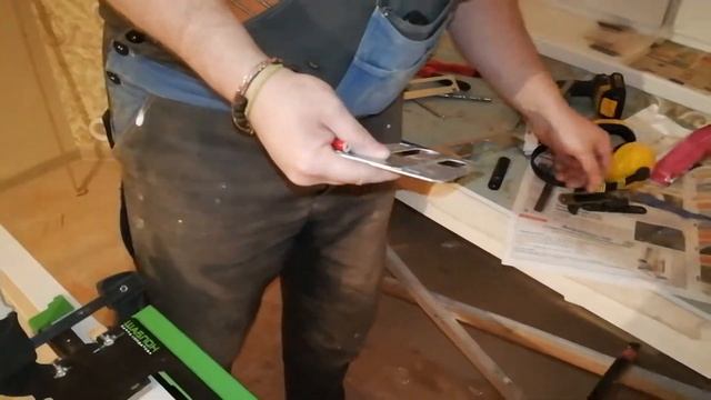 Настройка шаблона Павла Солдатова, Врезка магнитного замка, установка дверей смотреть онлайн