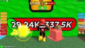 РОБЛОКС но КАЖДУЮ СЕКУНДУ +1 К СИЛЕ УДАРА КУЛАКОМ