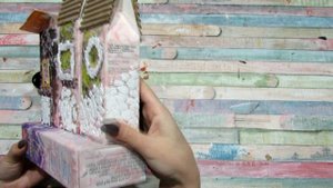 КЛЮЧНИЦА ДОМИКИ из коробок своими руками! Домики из картона!