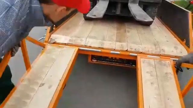 Прицеп лафет. Каток боб кет. смотреть онлайн