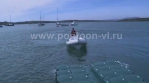 Причал для лодок из понтонов(www.pontoon-vl.ru)
