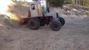 Трактор Т 70на колесах