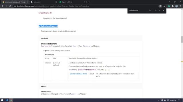 How to get the Selected elements in Chrome Panel? [Chrome Extension Development] [XPath Selenium]