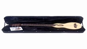 Washburn RO10NG Rover Steel String Travel Acoustic Guitar Bundle with Case