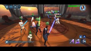 Arena: Jedi Knight Luke lead Jedi v Ultimate Rey GR  Jedi mix