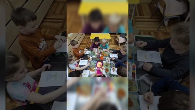 Рисование "Масленица" в старшей группе №7