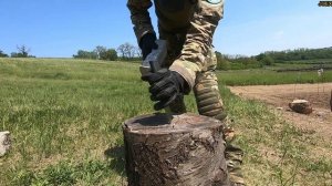 COLD STEEL FINN BEAR - KNIFE DESTRUCTION TEST - UNTIL IT BREAKS- Steel: German 4116 rostfester Stah