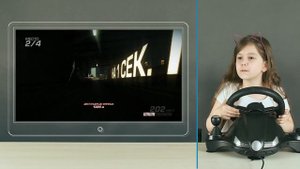 Гонки на руле / Oklick W-3 Sportline / Ridge Racer Unbounded