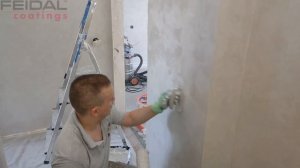 Декоративная штукатурка "Вельвет". Лайфхак. Нанесение при очень жаркой температуре!