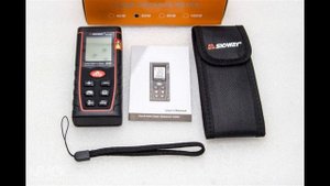 Как работает лазерный цифровой дальномер SNDWAY SW-T60, проверка электронного уровня | #Обзор