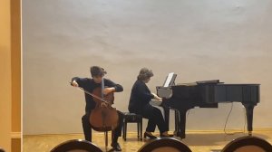 Шостакович Adagio из балета Светлый ручей; Федор Максимов виолончель, Ольга Кораго фортепиано