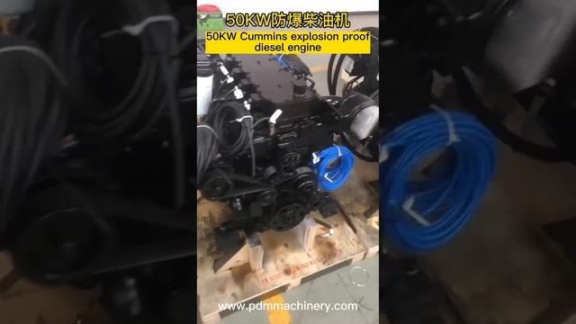 Cummins explosion proof diel engine test