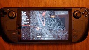 Mud Runner on Steam Deck (40hz and 60hz modes tested)