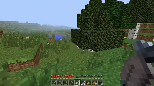 Minecraft. Развитие деревни. 1 часть. смотреть онлайн