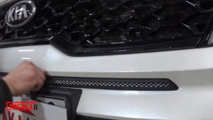 Защита радиатора KIA SORENTO (IV) с 2020г.в. (Хром) - strelka11.ru