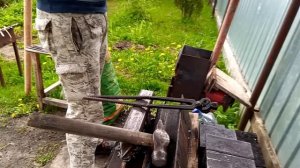 Нож из у8а "нож на все случаи жизни" процесс ковки