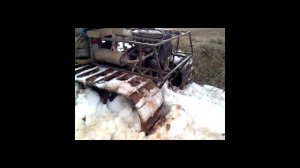 Самодельный гусеничный вездеход (создание)