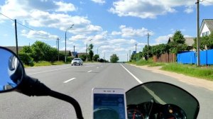 Мото путешествие Москва-СПБ на Bajaj Boxer 150X