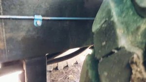 самодельный трактор с двигателем мерседес Mercedes ом 601