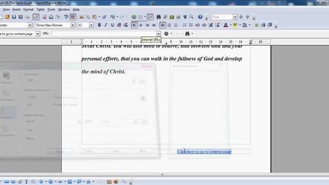How To Place A Table Of Content in OpenOffice Writer смотреть онлайн