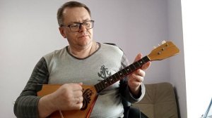 Порушка-параня - балалайка (Dm) разбор