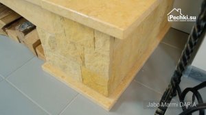 Каминная облицовка Jabo Marmi Daria + топка Kratki Eryk 700