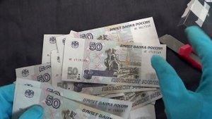 Распаковка 50 рублей 1997 без модификации - удалось взять небольшой запас!