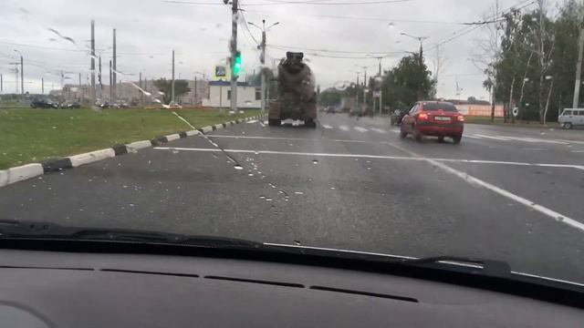 Разворот на регулируемом перекрёстке