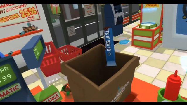 VR ПРИКОЛЫ КАССИР НА БЕСПРЕДЕЛЕ JOB SIMULATOR ДЫРЯВЫЕ БУЛКИ смотреть онлайн