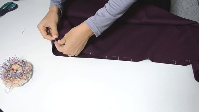 Расчет бантовых складок на юбке за 2 минуты / МАСТЕР-КЛАСС