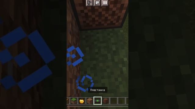 Как послушать пластинку на музыкальном блоке? в Майнкрафт Minecraft minecraft shorts