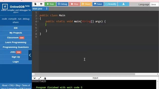 java Array Training