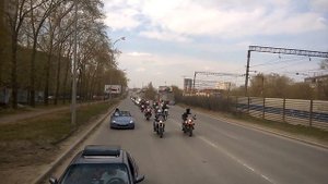 Пробег Ночных Волков к могиле Надежды Кирилловой и к Памятнику Разведчикам-Мотоциклистам (ч.3)