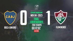 BOCA Vs FLUMINENSE l FINAL COPA LIBERTADORES l EN VIVO