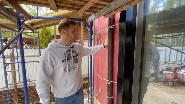 Быстрый обзор дома для миллионера. Фасад почти готов. Фрагменты фасада смотреть онлайн