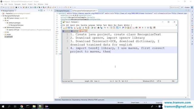 How to recognize text from image with Java OpenCv OCR смотреть онлайн