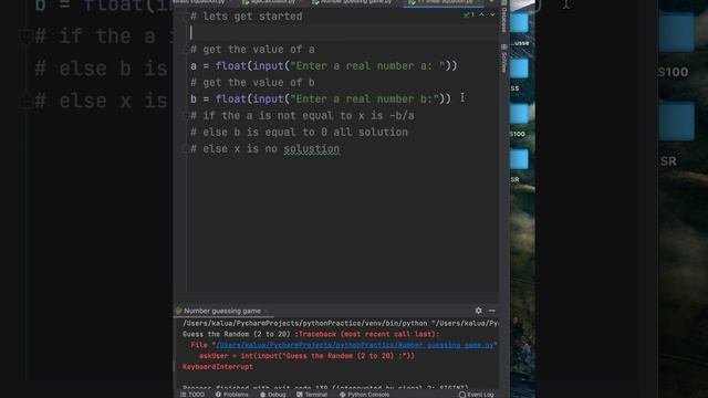 Linear and Quadratic Equations using Python смотреть онлайн