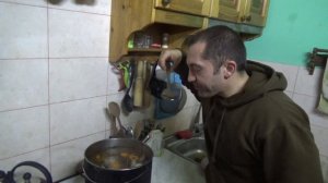 08.11.2019 г. гости , варим мясо лося .