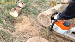 Обработка Лоскутным воском спилов вяза.