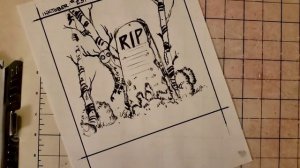 Inktober Sketch: #23, "Rip"