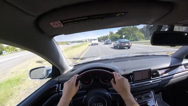 2005 Audi A8L 4.2 - POV Test Drive