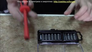 Обзор диэлектрической отвертки НИО-5510 от КВТ.