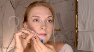 РАССЛАБЛЯЕМ ЗАЖАТЫЙ ПОДБОРОДОК / Тейпирование лица / тейп для лица